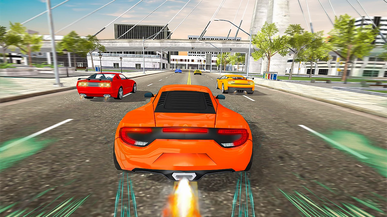 Modern Car Driving School 3D screenshot