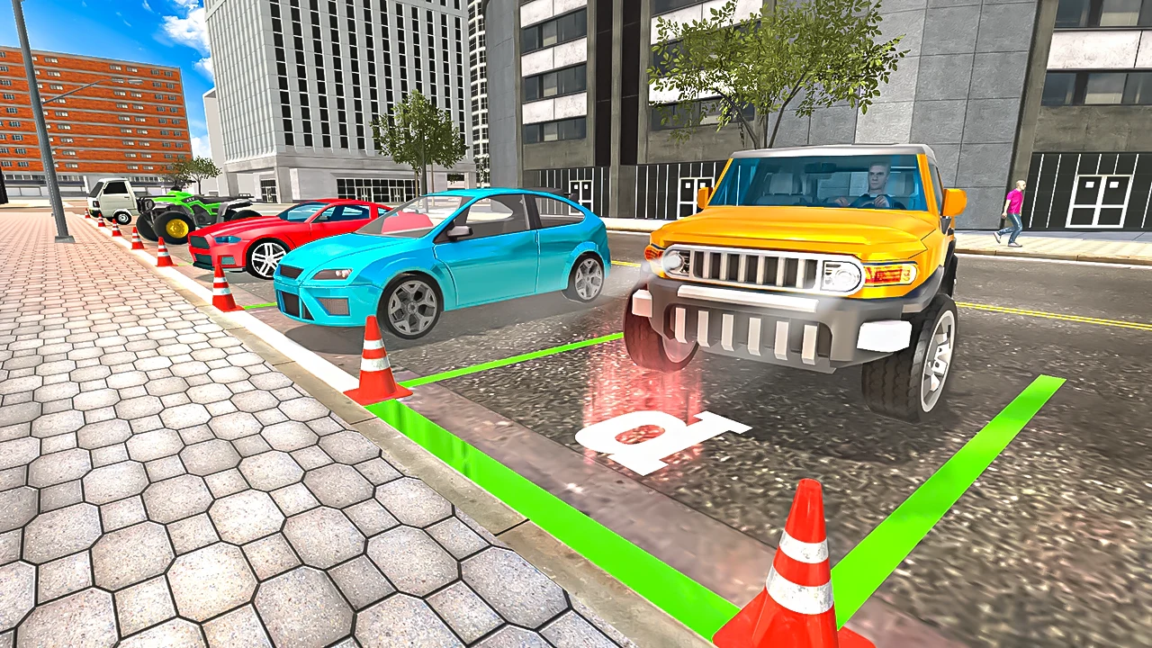 Modern Car Driving School 3D screenshot